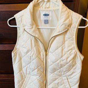 Old Navy Cream Vest - S